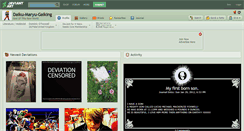 Desktop Screenshot of daiku-maryu-gaiking.deviantart.com