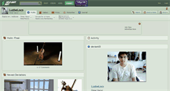 Desktop Screenshot of luzbeloco.deviantart.com
