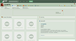 Desktop Screenshot of crowgirl66.deviantart.com