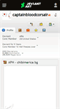 Mobile Screenshot of captainbloodcorsair.deviantart.com