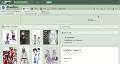 Desktop Screenshot of jd-academy.deviantart.com