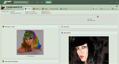 Desktop Screenshot of candycaner0216.deviantart.com