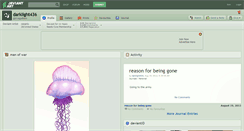 Desktop Screenshot of darklight436.deviantart.com