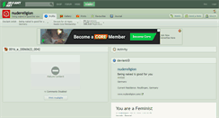 Desktop Screenshot of nudereligion.deviantart.com