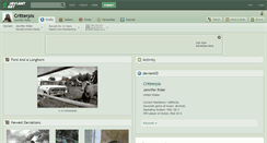 Desktop Screenshot of critterpix.deviantart.com