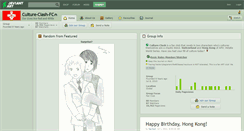Desktop Screenshot of culture-clash-fc.deviantart.com