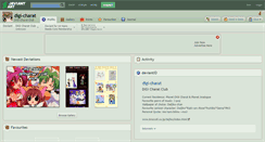 Desktop Screenshot of digi-charat.deviantart.com