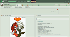 Desktop Screenshot of lost-angel.deviantart.com