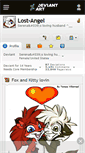 Mobile Screenshot of lost-angel.deviantart.com