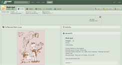 Desktop Screenshot of musi-que.deviantart.com