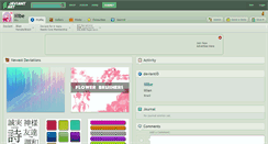 Desktop Screenshot of lillbe.deviantart.com