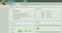 Desktop Screenshot of project-horse.deviantart.com
