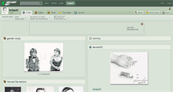 Desktop Screenshot of kriss41.deviantart.com