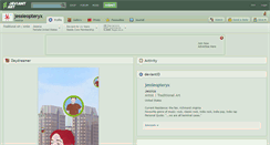 Desktop Screenshot of jessieopteryx.deviantart.com