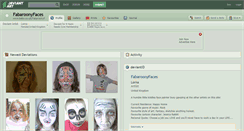 Desktop Screenshot of fabaroonyfaces.deviantart.com