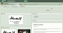 Desktop Screenshot of lemuraloo.deviantart.com