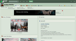 Desktop Screenshot of anutka-milashka.deviantart.com