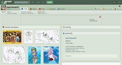 Desktop Screenshot of marvinworld.deviantart.com
