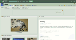 Desktop Screenshot of furiea.deviantart.com