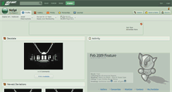 Desktop Screenshot of nospi.deviantart.com
