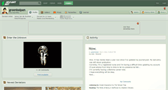 Desktop Screenshot of greenbolpen.deviantart.com