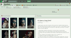 Desktop Screenshot of foxxystock.deviantart.com
