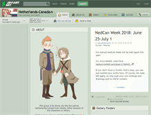 Tablet Screenshot of netherlands-canada.deviantart.com