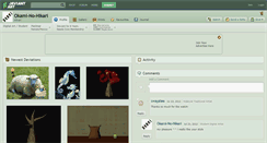 Desktop Screenshot of okami-no-hikari.deviantart.com
