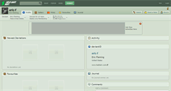 Desktop Screenshot of eric-f.deviantart.com