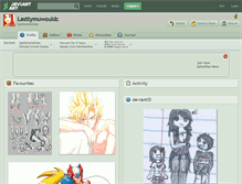 Tablet Screenshot of lasttymuwouldc.deviantart.com