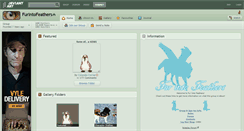 Desktop Screenshot of furintofeathers.deviantart.com