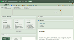 Desktop Screenshot of dawn234.deviantart.com