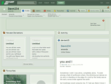Tablet Screenshot of dawn234.deviantart.com