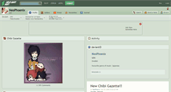 Desktop Screenshot of neophoenix.deviantart.com