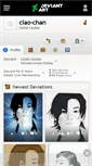Mobile Screenshot of ciao-chan.deviantart.com