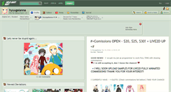 Desktop Screenshot of hyuugalanna.deviantart.com