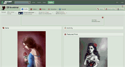 Desktop Screenshot of elf-in-mirror.deviantart.com