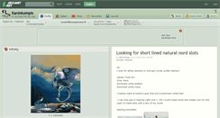 Desktop Screenshot of kaninkompis.deviantart.com