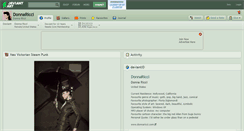 Desktop Screenshot of donnaricci.deviantart.com