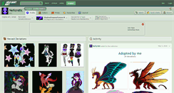 Desktop Screenshot of cynder200022.deviantart.com