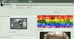 Desktop Screenshot of drusila333.deviantart.com