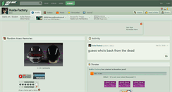 Desktop Screenshot of kukla-factory.deviantart.com