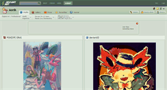 Desktop Screenshot of aonik.deviantart.com