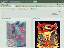 Tablet Screenshot of aonik.deviantart.com