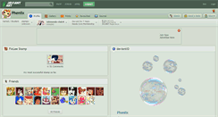 Desktop Screenshot of pheniix.deviantart.com