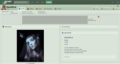 Desktop Screenshot of blackblind.deviantart.com