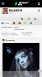 Mobile Screenshot of blackblind.deviantart.com