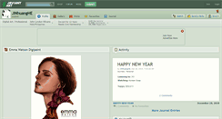Desktop Screenshot of jinhuanghe.deviantart.com
