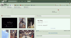 Desktop Screenshot of hyyk.deviantart.com