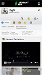Mobile Screenshot of hyyk.deviantart.com